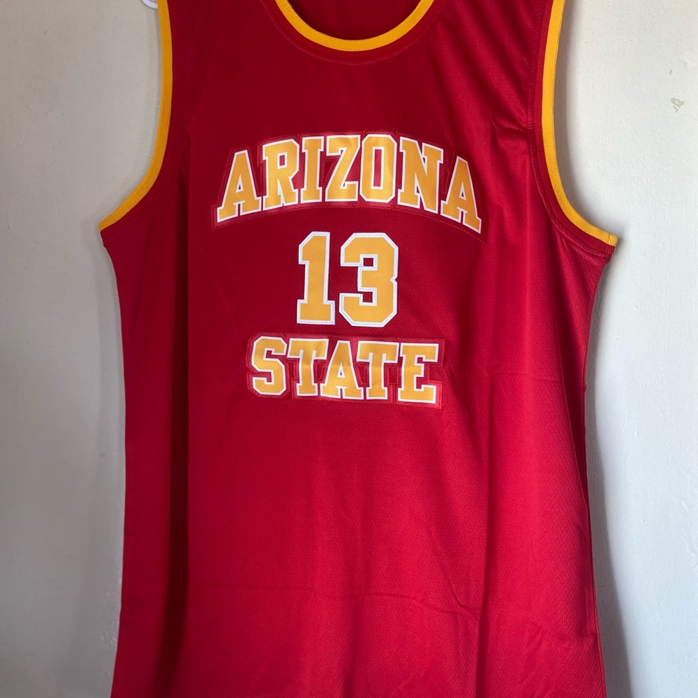 harden embroidered arizona state college asu jersey basketball
